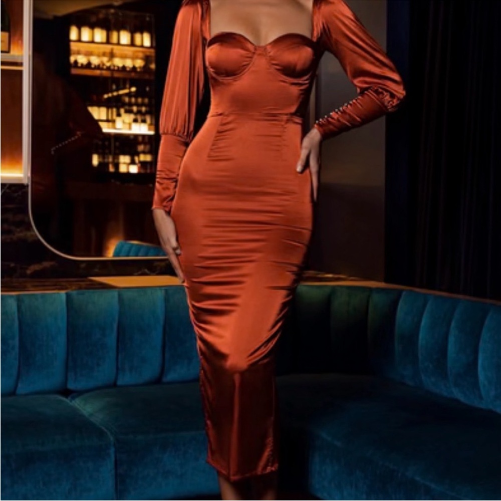 Privilege Midi Dress by Abyssbyabby